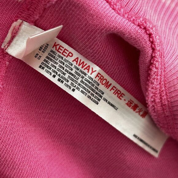 Anthropologie Saturday Sunday Dress Size Medium Pink Acid Wash Short Sleeve - Picture 6 of 8